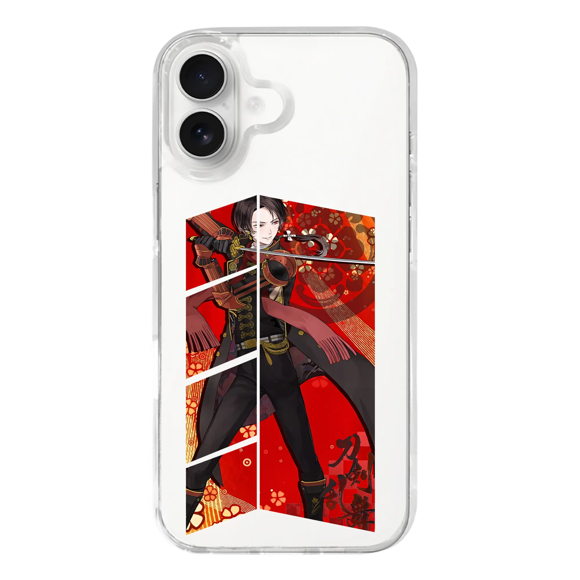 刀剣乱舞 グッズ,加州清光 - iPhone 17シリーズ 透明スマホケース – 薄型・耐衝撃・精密フィット保護カバー